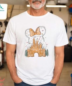 Personalized Disney Gingerbread Castle Shirt, Custom Disney Christmas Family Shirt