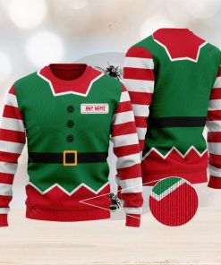 Personalized Elf 1 Knitted Christmas 3D Sweater Gift Holidays