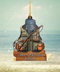 Personalized Fishing Equipment Acrylic Ornament