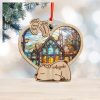 Kansas City Chiefs Patrick Mahomes I Love You To The Moon And Back Christmas Tree Decorations Ornament