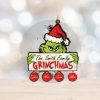 Funny Grinch Hohoho Christmas Ornaments