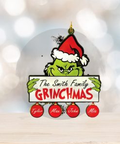 Personalized Grinch Ornament Grinchmas Ornament Grinch