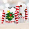 Skull Logo Ugly Xmas 3D Sweater Gift Holidays