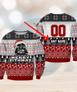 Personalized Merry Sithmas Ugly Sweater