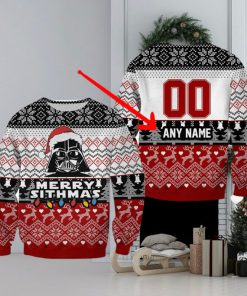 Personalized Merry Sithmas Ugly Sweater