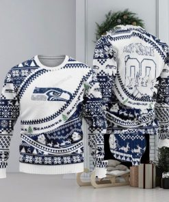 Personalized Nfl Seattle Seahawks Custom Ugly Christmas Sweaters