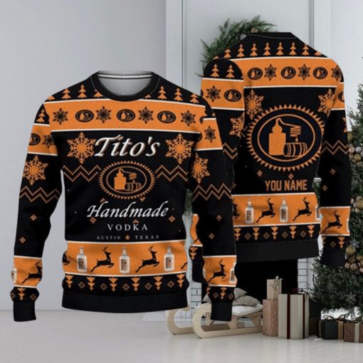 Personalized Tito Handmade Ugly Christmas 3D Sweater