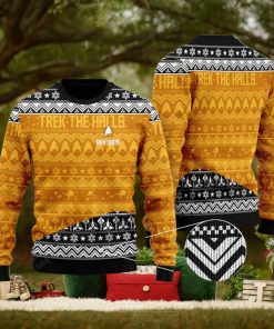 Personalized Trek The Halls Ugly Xmas 3D Sweater Gift Holidays