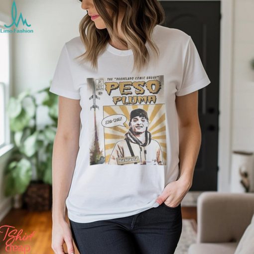 Peso Pluma Comic Shirt Sweatshirt 90S Vintage Book Art Desvelado Tour Album Graphic Tee Unisex Fan Gift Hoodie V3