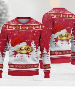 Peterbilt Logo Wearing Santa Hat Christmas Gift Ugly Christmas Sweater Christmas Gift Ideas