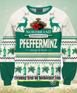 Pfeffi Brewery Light Green 3D Ugly Christmas Sweater