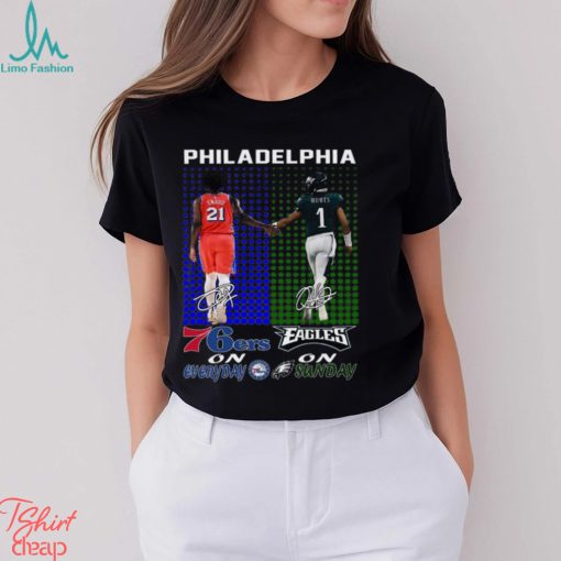 Philadelphia 76ers On Everyday Philadelphia On Sunday T Shirt