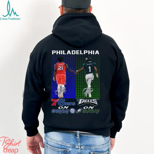 Philadelphia 76ers On Everyday Philadelphia On Sunday T Shirt