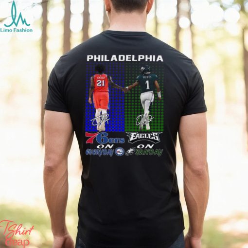 Philadelphia 76ers On Everyday Philadelphia On Sunday T Shirt