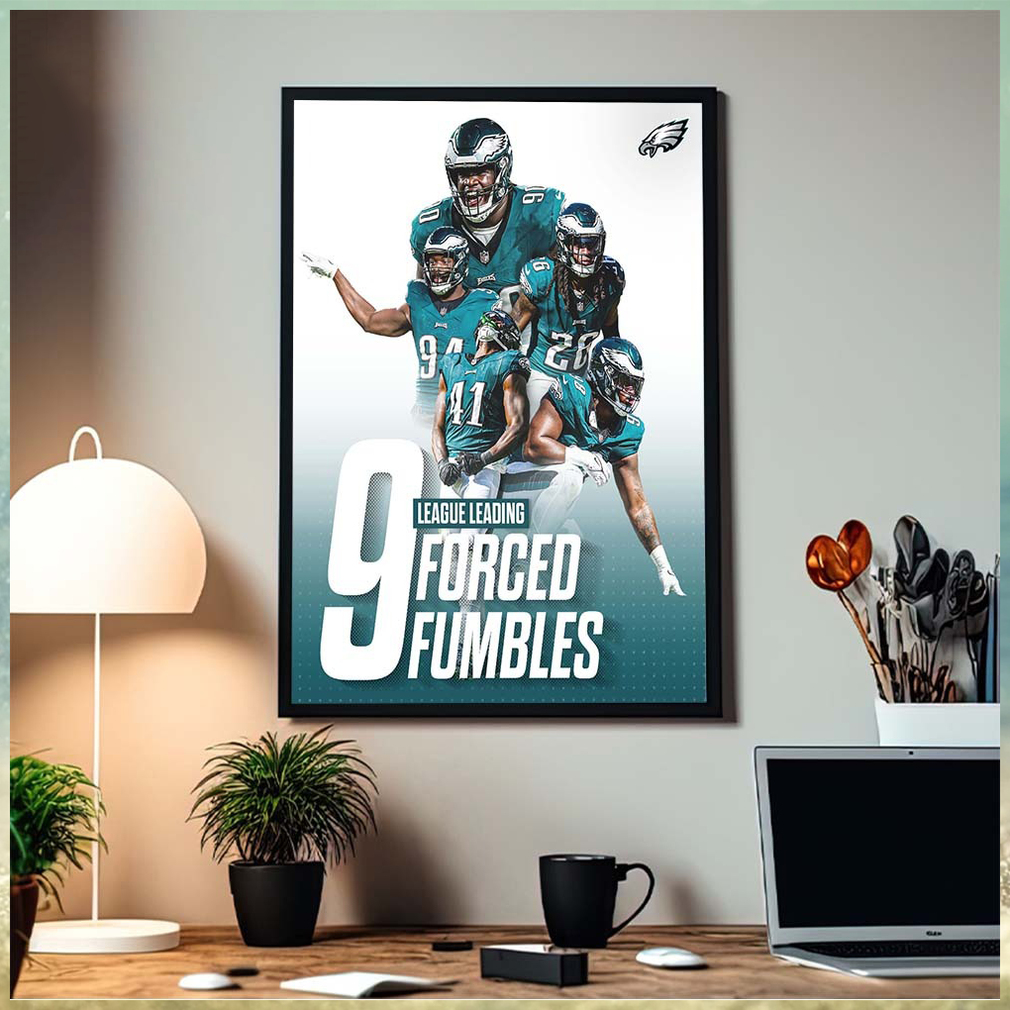Philadelphia Eagles 9 League Leading Forced Fumbles Home Decor Poster Canvas Philadelphia Eagles 9 League Leading Forced Fumbles Home Decor Poster Canvas