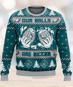 Philadelphia Eagles Ball Ugly Sweater 3D Printed Men And Women Christmas Gift