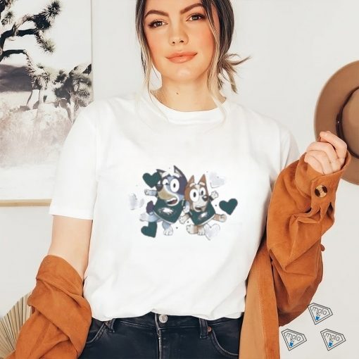 Philadelphia Eagles Bluey Dog Fullprinted Shirt