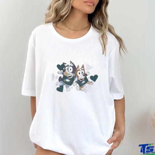 Philadelphia Eagles Bluey Dog Fullprinted Shirt