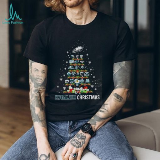 Philadelphia Eagles Christmas Eagles Tree Shirt