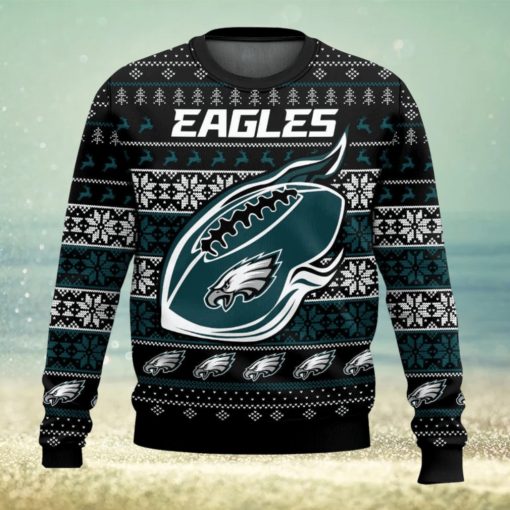 Philadelphia Eagles Fans 3D Sweater Christmas Gift Ugly Christmas Sweater