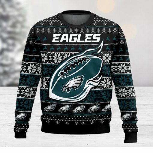 Philadelphia Eagles Fans 3D Sweater Christmas Gift Ugly Christmas Sweater