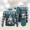 Philadelphia Eagles Funny Charlie Brown Peanuts Snoopy Ugly Christmas Sweaters