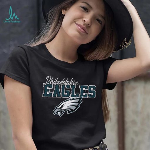 Philadelphia Eagles Gameday Couture s In The Spotlight Tonal Leopard ShirtPullover