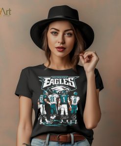 Philadelphia Eagles Kelce Cox Hurts Swift Signatures Shirt