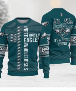 Philadelphia Eagles NFL Design 2023 Unisex Ugly Sweater