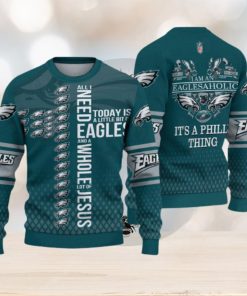 Philadelphia Eagles NFL Design 2023 Unisex Ugly Sweater