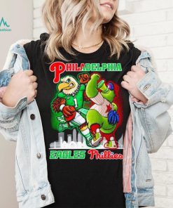 Philadelphia Eagles Phillies Mascot T Shirt