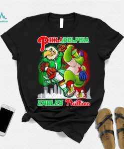 Philadelphia Eagles Phillies Mascot T Shirt