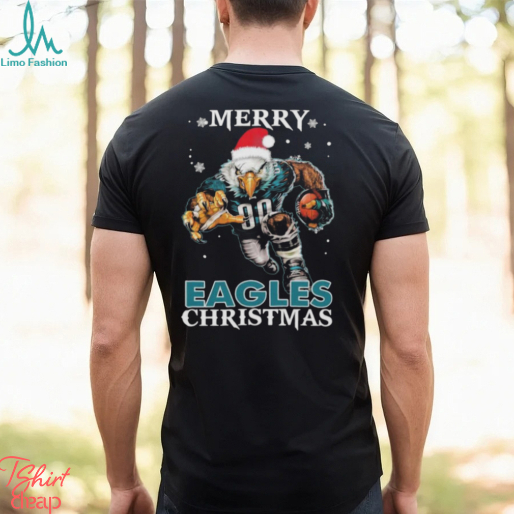 Philadelphia Eagles Santa Hat Merry Eagles Christmas Shirt Philadelphia Eagles Santa Hat Merry Eagles Christmas Shirt