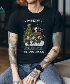 Philadelphia Eagles Snoopy Family Christmas Shirt