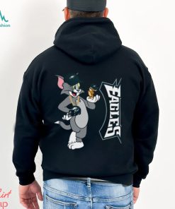 Philadelphia Eagles T Shirt Print Tom And Jerry Nfl Tom And Jerry Tshirt For Fans