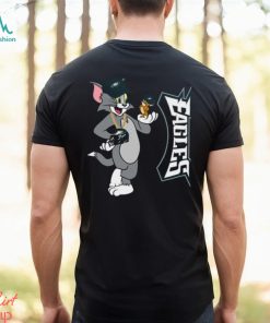 Philadelphia Eagles T Shirt Print Tom And Jerry Nfl Tom And Jerry Tshirt For Fans