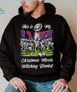 Philadelphia Eagles This Is My Christmas Movie And Watching Nfl Team T shirt
