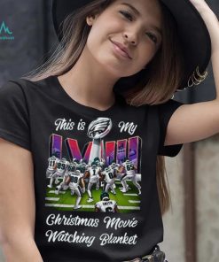 Philadelphia Eagles This Is My Christmas Movie And Watching Nfl Team T shirt