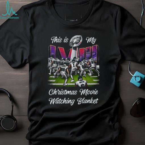 Philadelphia Eagles This Is My Christmas Movie And Watching Nfl Team T shirt