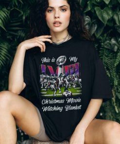 Philadelphia Eagles This Is My Christmas Movie And Watching Nfl Team T shirt