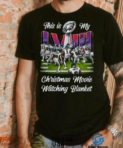 Philadelphia Eagles This Is My Christmas Movie And Watching Nfl Team T shirt