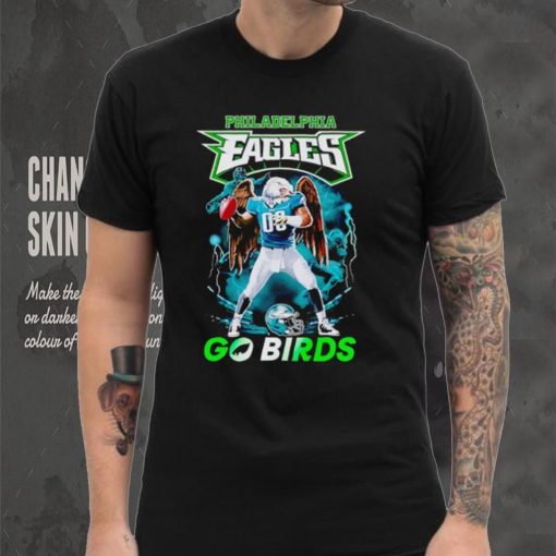 Philadelphia Eagles go Birds mascot man shirt