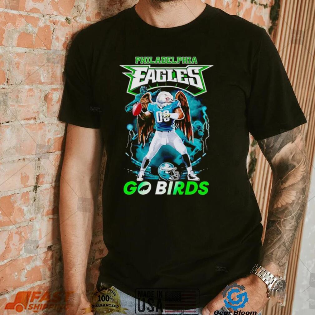 Philadelphia Eagles go Birds mascot man shirt Philadelphia Eagles go Birds mascot man shirt