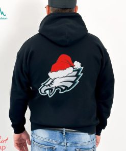 Philadelphia Eagles logo Santa Hat Christmas 2023 Shirt