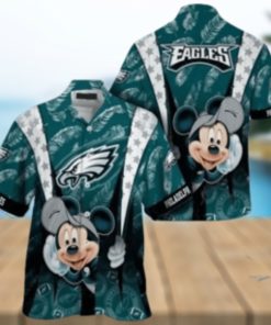 Philadelphia Eagles nfl mickey mouse Hawaiian Shirt custom for fan
