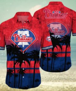 Philadelphia Phillies MLB Logo Coconut Tropical Hawaiian Shirt Beach Gift For Fans
