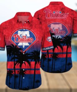 Philadelphia Phillies MLB Logo Coconut Tropical Hawaiian Shirt Beach Gift For Fans