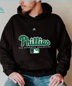 Philadelphia Phillies Majestic Green 2018 St. Patrick's Day Authentic Celtic T Shirt