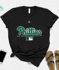Philadelphia Phillies Majestic Green 2018 St. Patrick's Day Authentic Celtic T Shirt