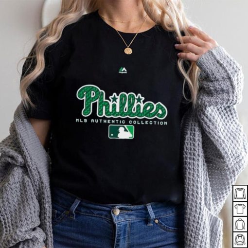 Philadelphia Phillies Majestic Green 2018 St. Patrick’s Day Authentic Celtic T Shirt